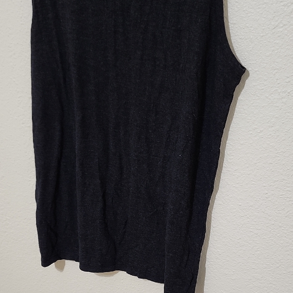 Monrow Black Muscle Tee Top - Picture 10 of 11